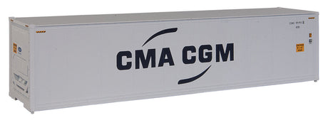 40' Hi Cube Smooth Side Reefer Container - Assembled -- CMA-CGM-1