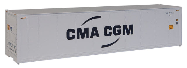 40' Hi Cube Smooth Side Reefer Container - Assembled -- CMA-CGM-1