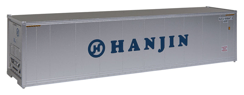 40' Hi Cube Smooth Side Reefer Container - Assembled -- Hanjin-1