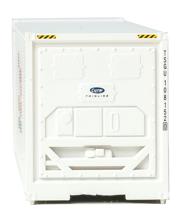 40' Hi-Cube Smooth-Side Reefer Container - Assembled -- Dole (white, red, blue)-5