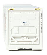 40' Hi-Cube Smooth-Side Reefer Container - Assembled -- Dole (white, red, blue)-5