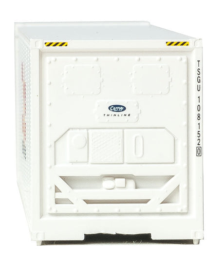 40' Hi-Cube Smooth-Side Reefer Container - Assembled -- Dole (white, red, blue)-5