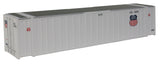 48' Ribbed Side Container - Assembled -- Union Pacific(R) (white, Shield Logo)-1