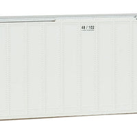 48' Ribbed-Side Container - Assembled -- EMP (white, yellow, blue)