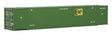 53' Singamas Corrugated Side Container - Ready to Run -- EMP (green, yellow)-1