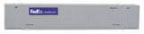 53' Singamas Corrugated Side Container - Ready to Run -- FedEx MultiModal (gray, purple)-5