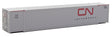 53' Singamas Corrugated-Side Container - Ready to Run -- Canadian National (gray, red; CN Intermodal Logo)-1