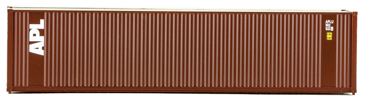 53' Singamas Corrugated-Side Container - Ready to Run -- Canadian National (gray, red; CN Intermodal Logo)-3