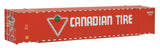 53' Singamas Corrugated-Side Container - Ready to Run -- Canadian Tire (red, white, green)-1