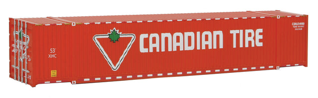 53' Singamas Corrugated-Side Container - Ready to Run -- Canadian Tire (red, white, green)-1