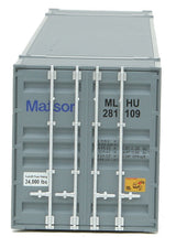 53' Singamas Corrugated-Side Container - Ready to Run -- Matson (gray, blue)-4