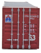 53' Singamas Corrugated-Side Container - Ready to Run -- Sea Star (blue, red, white)-4