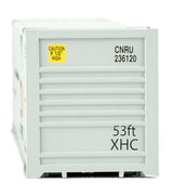 53' Singamas Corrugated-Side Container - Assembled -- Canadian National (white, gray, red; Worldwide Logo)-5