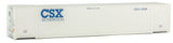 53' Singamas Corrugated-Side Container - Assembled -- CSX Transportation (white, blue)-1