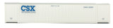 53' Singamas Corrugated-Side Container - Assembled -- CSX Transportation (white, blue)-3