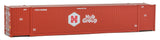 53' Singamas Corrugated-Side Container - Assembled -- Hub Group (red, white)-1