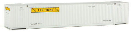 53' Singamas Corrugated-Side Container - Assembled -- J.B. Hunt (white, yellow, black)-2