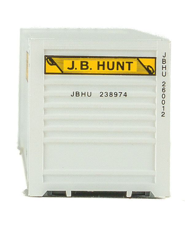 53' Singamas Corrugated-Side Container - Assembled -- J.B. Hunt (white, yellow, black)-5