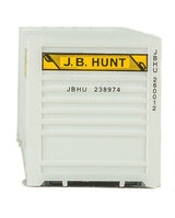 53' Singamas Corrugated-Side Container - Assembled -- J.B. Hunt (white, yellow, black)-5