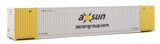 53' Singamas Corrugated-Side Container - Assembled -- Axsun (gray, yellow, black)-2