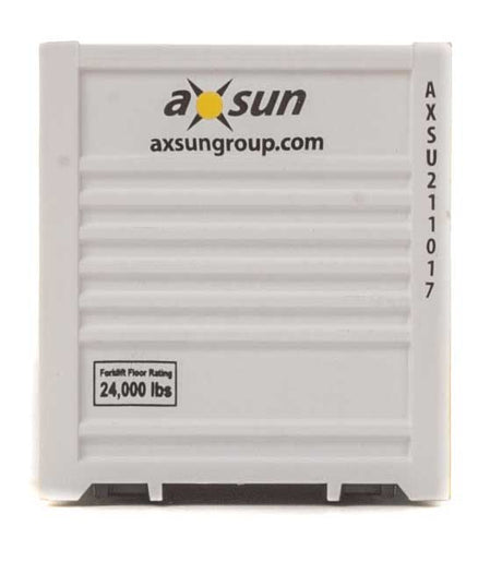 53' Singamas Corrugated-Side Container - Assembled -- Axsun (gray, yellow, black)-4