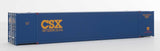 53' Singamas Corrugated-Side Container - Assembled -- CSX Intermodal (blue, yellow)-1