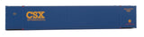 53' Singamas Corrugated-Side Container - Assembled -- CSX Intermodal (blue, yellow)-5