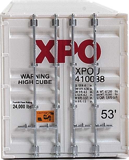 53' Singamas Corrugated-Side Container - Assembled -- XPO Logistics (white, black, red)-3