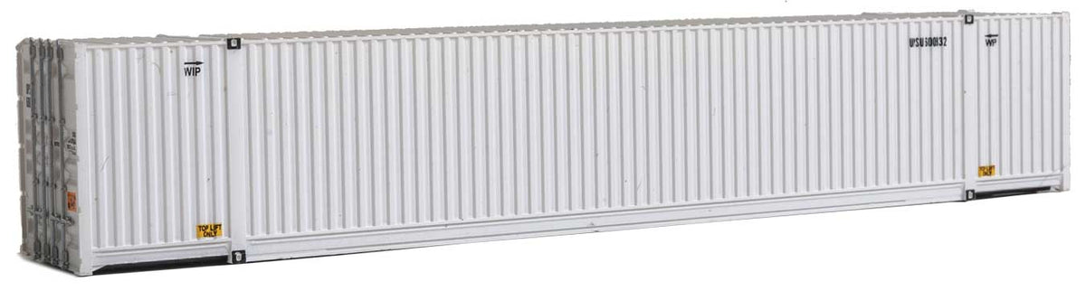 53' Singamas Corrugated-Side Container - Assembled -- United Parcel Service (UPSU Reporting Mark; gray, black, yellow)-1