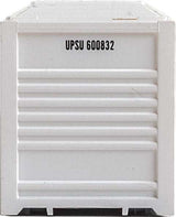 53' Singamas Corrugated-Side Container - Assembled -- United Parcel Service (UPSU Reporting Mark; gray, black, yellow)-4