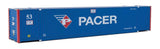 53' Singamas Corrugated-Side Container - Assembled -- Pacer (blue, white, red)-2