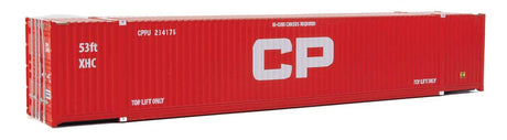 53' Singamas Corrugated-Side Container - Assembled -- Canadian Pacific (red, large CP)-1