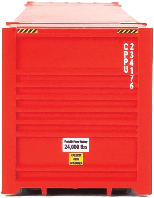 53' Singamas Corrugated-Side Container - Assembled -- Canadian Pacific (red, large CP)-5
