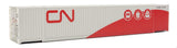 53' Singamas Corrugated-Side Container - Assembled -- Canadian National (gray, red; Three Modes, Noodle Logo)-1