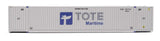 53' Singamas Corrugated-Side Container - Assembled -- Tote (white, blue, gray)-3