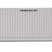 53' Singamas Corrugated-Side Container - Assembled -- COFC (gray, green)