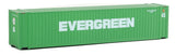 45' CIMC Container - Assembled -- Evergreen (green, white)-2