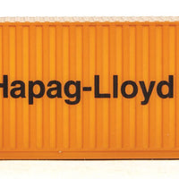 45' CIMC Container - Assembled -- Hapag-Lloyd (orange, blue, black)