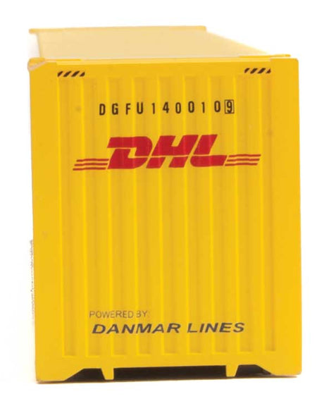 45' CIMC Container - Assembled -- DHL (yellow, red)-4