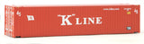 45' CIMC Container - Assembled -- K-Line (red, white)-1