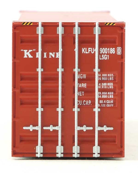 45' CIMC Container - Assembled -- K-Line (red, white)-4