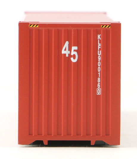 45' CIMC Container - Assembled -- K-Line (red, white)-5