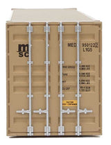 45' CIMC Container - Assembled -- Mediterranean Shipping Co. (beige, black)-3