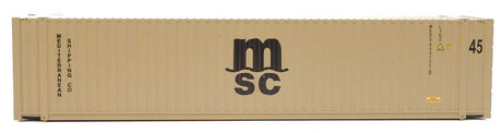45' CIMC Container - Assembled -- Mediterranean Shipping Co. (beige, black)-5