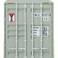 45' CIMC Container - Assembled -- Yang Ming (gray, red, white)