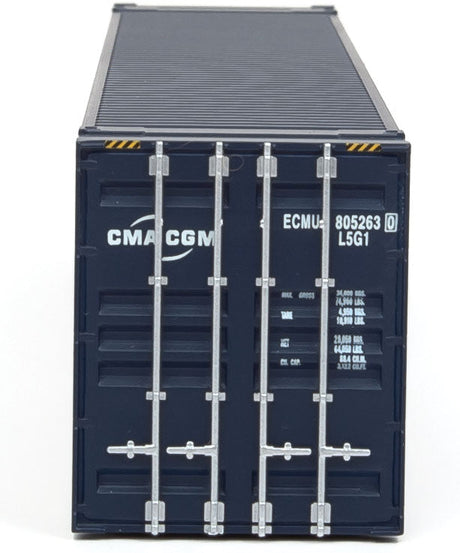 45' CIMC Container - Assembled -- CMA-CGM (blue, white)-3