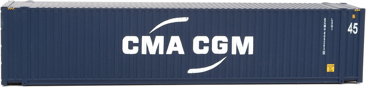 45' CIMC Container - Assembled -- CMA-CGM (blue, white)-5