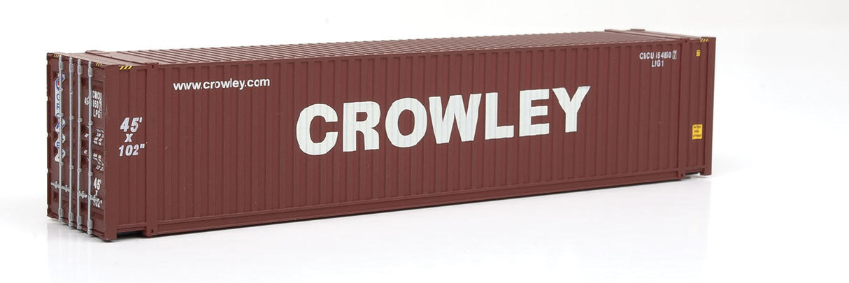 45' CIMC Container - Assembled -- Crowley (brown, white)-1