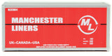 20' Smooth-Side Container - Ready to Run -- Manchester Liners (red, white)-5
