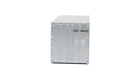 20' Smooth-Side Container - Ready to Run -- CP Ships (white, green)-3